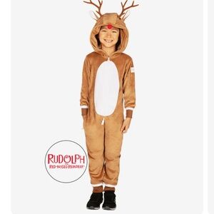 Reindeer Kids Costume - Brown and White